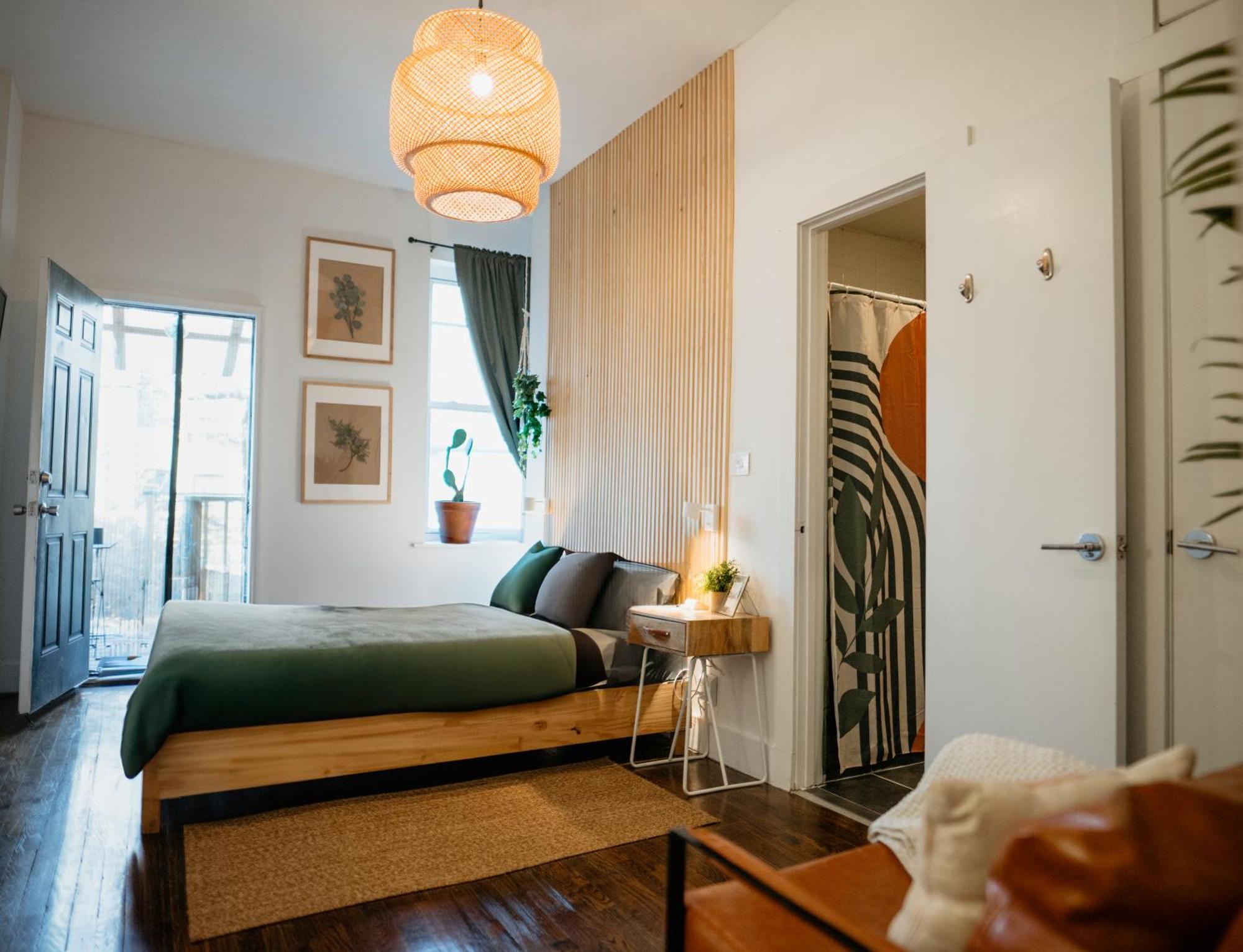 Private Room With Private Bathroom And Backyard Нью-Йорк Экстерьер фото